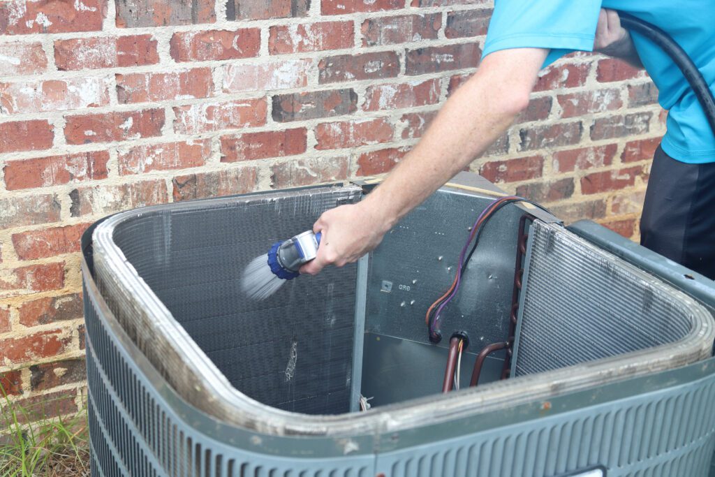 Cleaning and inspecting your air conditioner’s coils